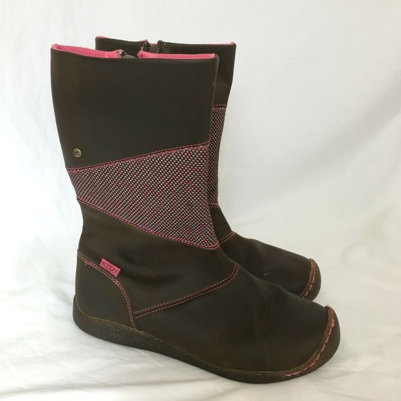 Keen Shoes - Keen Rachel Boots 6 Girls or Womens Brown Leather
